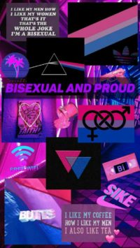 Bisexual and Proud Wallpaper