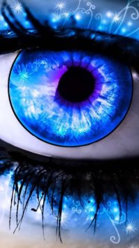 Eyes Blue Iphone Wallpaper