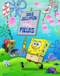Jellyfish Fields Poster