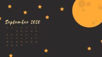 September 2020 PC Calendar