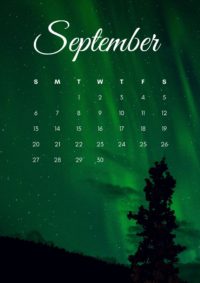 September Calendar