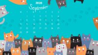 September Calendar Wallpaper 2020