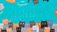 September Calendar Wallpaper 2020