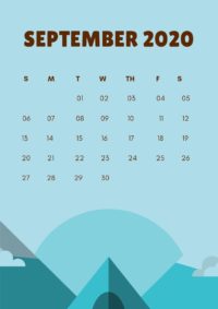 September Calendar Wallpapers