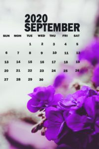 September Iphone Calendar