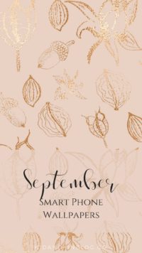 September Smart Phone Wallpaper