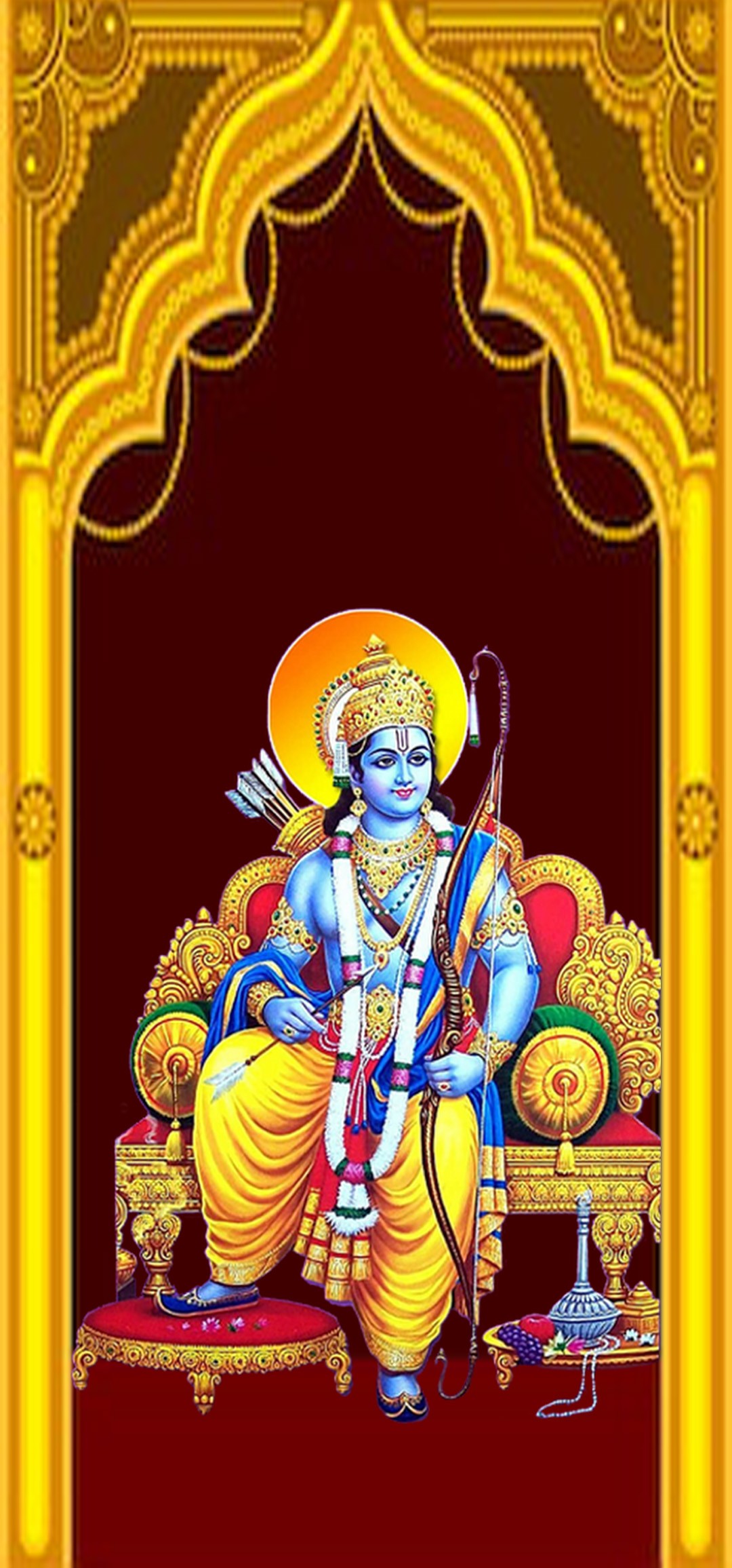 Shri Ram Iphone Wallpaper - KoLPaPer - Awesome Free HD ...