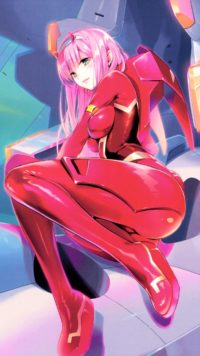 Zero Two Wallpaper for Iphone