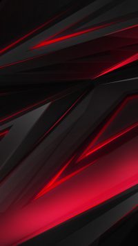 Android Black and Red Wallpaper