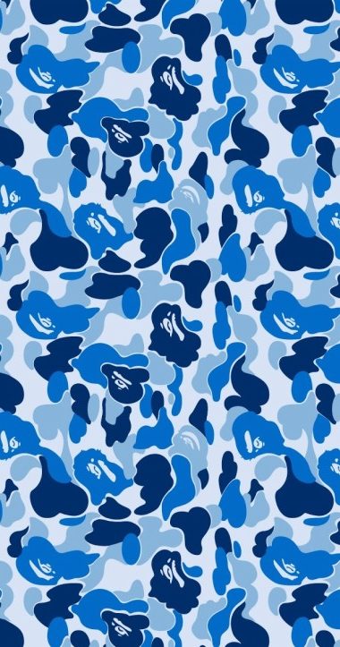 Blue Camo Android Wallpaper - KoLPaPer - Awesome Free HD Wallpapers