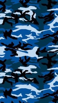 Blue Camo Android Wallpapers