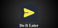 Do It Later Background
