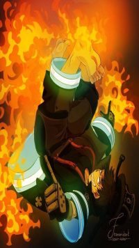 Fire Force Wallpaper for Iphone