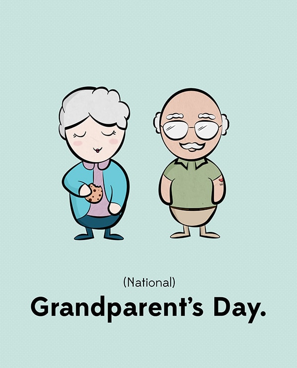 Grandparents Day Phone Wallpaper