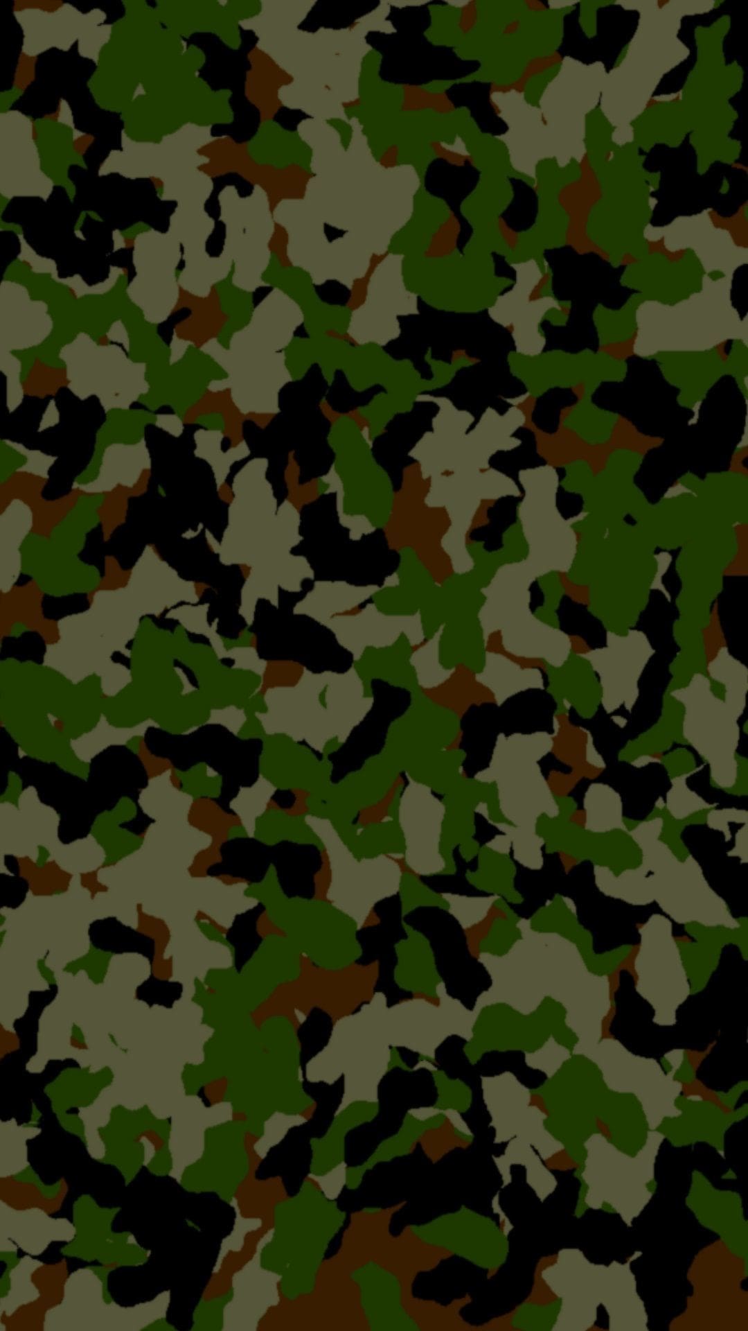 Green Camouflage Lockscreen