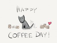 Happy Coffee Day Wallpaper