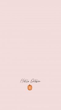 Hello October Lockscreen