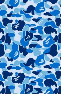 Iphone Blue Camo Wallpapers