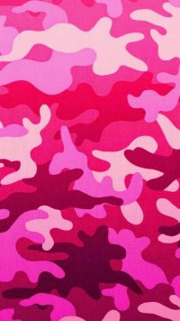 Iphone Pink Camouflage Wallpaper