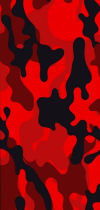 Iphone Red Camo Wallpapers