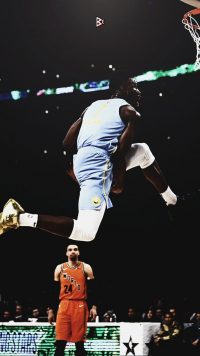 Jaylen Brown Dunk Wallpaper