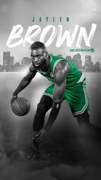 Jaylen Brown Iphone Wallpaper