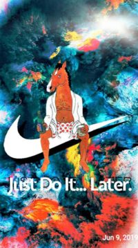 Just Do It Later Iphone Wallpaper