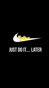 Just Do It Later Wallpaper