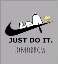 Just Do It Tomorrow Wallpaper
