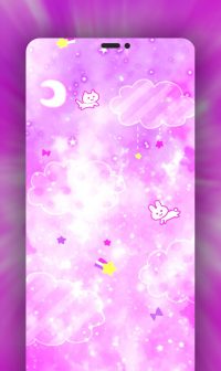 Kawaii Purple Wallpaper