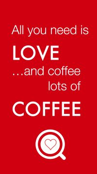 Love Coffee Wallpaper