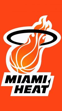 Miami Heat Orange Wallpaper