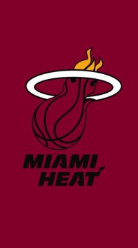 Miami Heat Red Wallpaper
