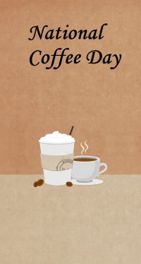 National Coffee Day Android Wallpapers