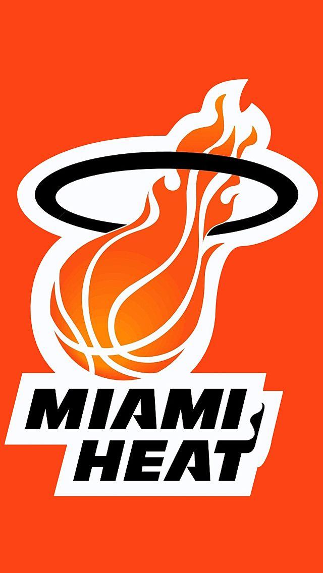 Orange Miami Heat Wallpaper