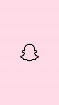 Pink Snapchat Wallpaper