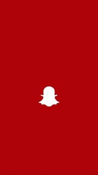 Red Snapchat Wallpaper