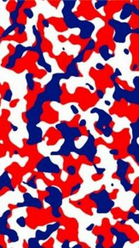 Red and Blue Camo Wallpaper