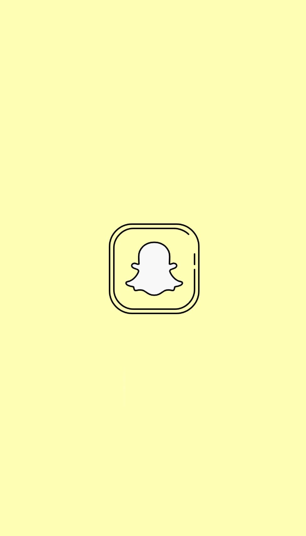 Snapchat Logo Wallpaper 1 Snapchat Logo Wallpaper