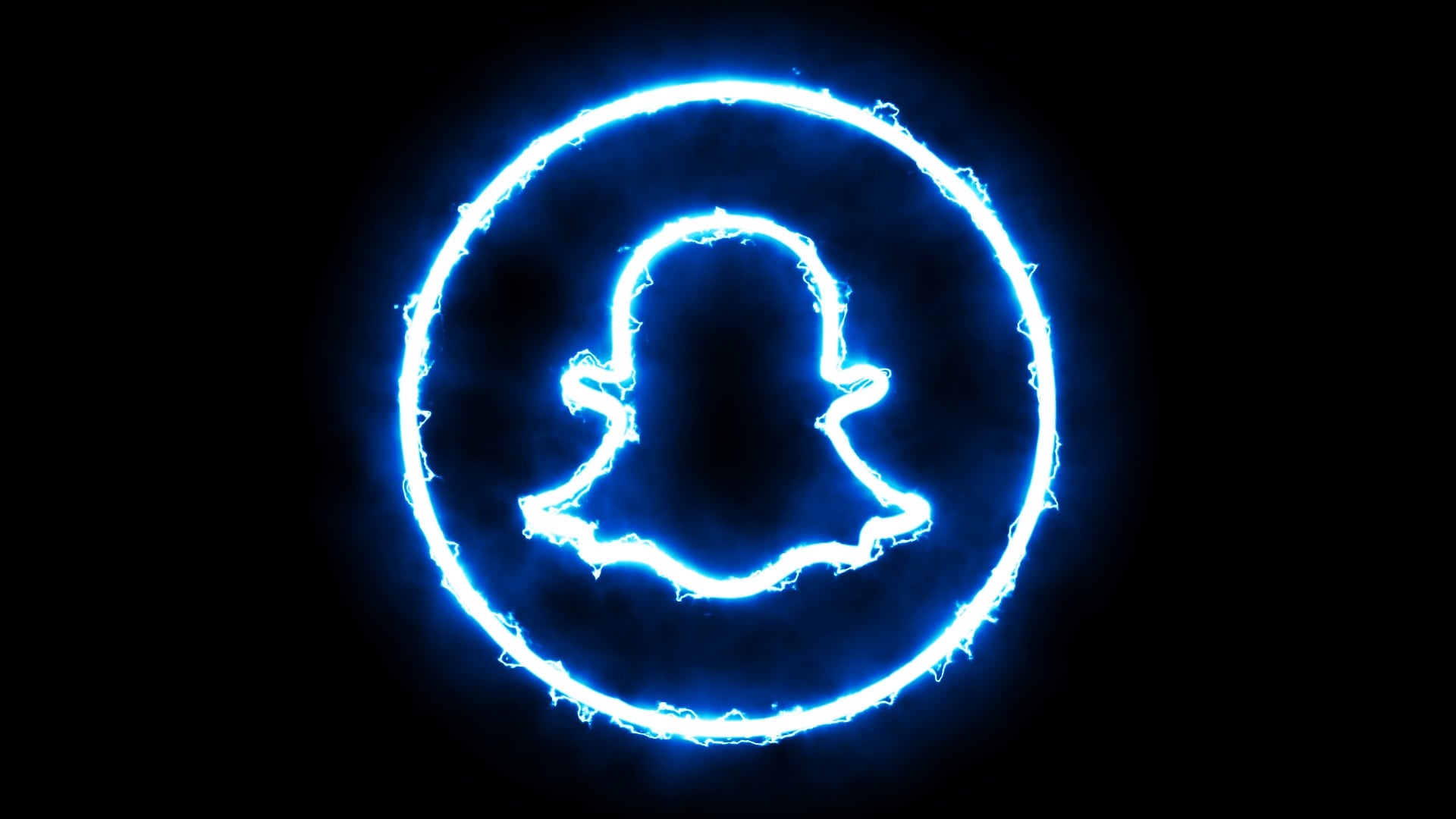 Snapchat Neon Wallpaper