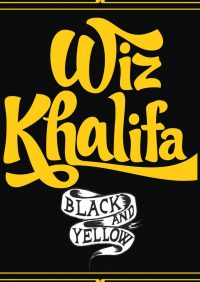 Wiz Khalifa Black and Yellow Wallpaper