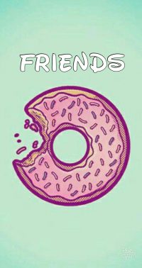 BFF Donut Wallpaper
