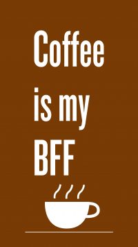 Coffee-is My Best Friend Wallpaper