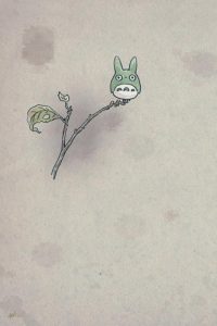 Cute Totoro Wallpaper 2