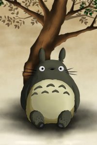 Cute Totoro Wallpaper