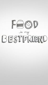 Food is My Best Friend Wallpaper