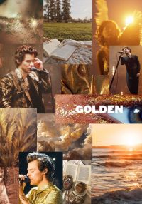 Golden Harry Styles Wallpaper iPhone