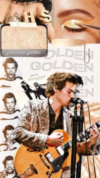 Harry Styles Golden Wallpaper