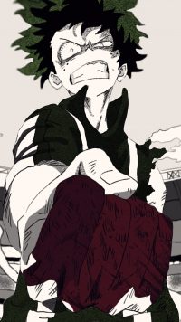 Izuku Midoriya Lockscreen
