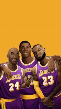 Lakers Legends Wallpaper